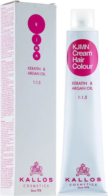 Crema-tinta professionale per capelli