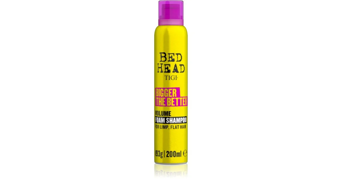Tigi Bed Head Bigger The Better Mousse Volume Shampoo) 200 Ml