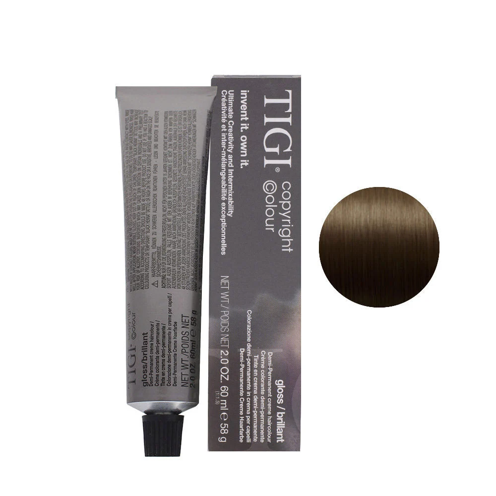 Tintura per Capelli TIGI Color Gloss Semipermanente 4/0 Significa Marrone Naturale 60 ml