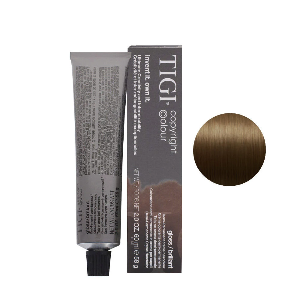 TIGI Color Gloss Tintura per Capelli Semipermanente 5/0 Marrone Naturale Chiaro 60 ml