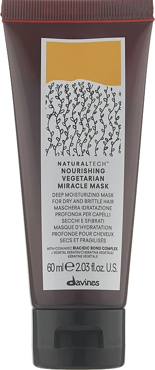 Maschera capelli nutriente "Miracolo vegetariano"