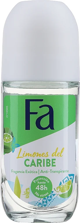 Deodorante roll-on "Limone caraibico"