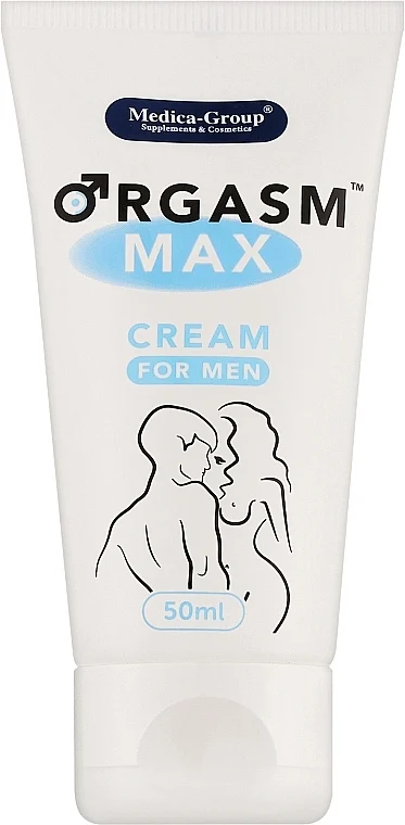 Crema intima per erezioni durature, per uomo