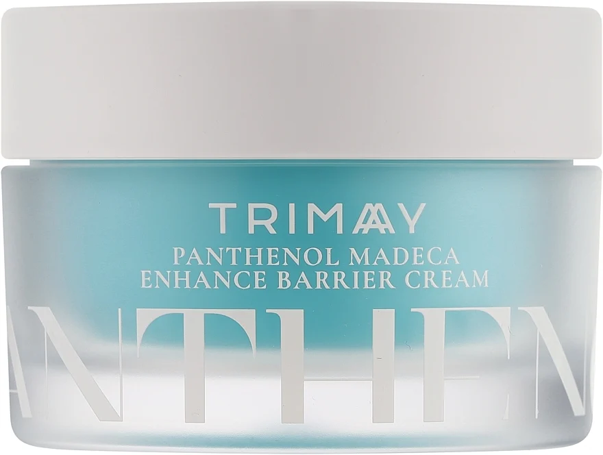 Crema barriera per il viso con pantenolo e peptidi