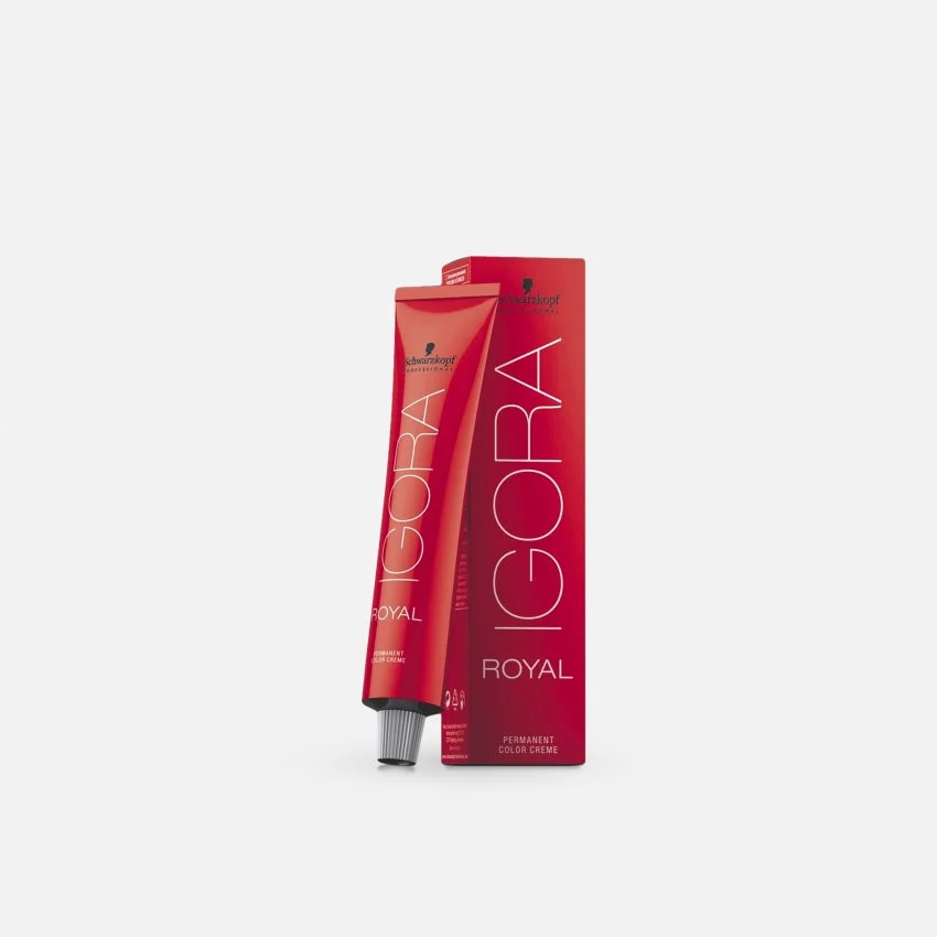 Schwarzkopf Professional Igora Royal - tintura permanente per capelli con una formula innovativa, 60ml 6-65 | Biondo scuro Cioccolato Oro