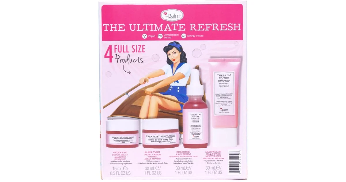 theBalm To The Rescue® Skincare Collection confezione regalo illuminante