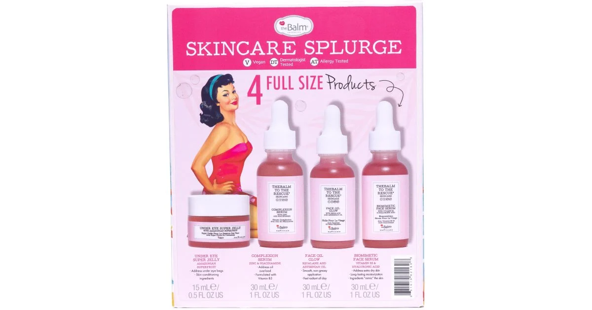 theBalm To The Rescue® Skincare Collection confezione regalo per una pelle perfetta