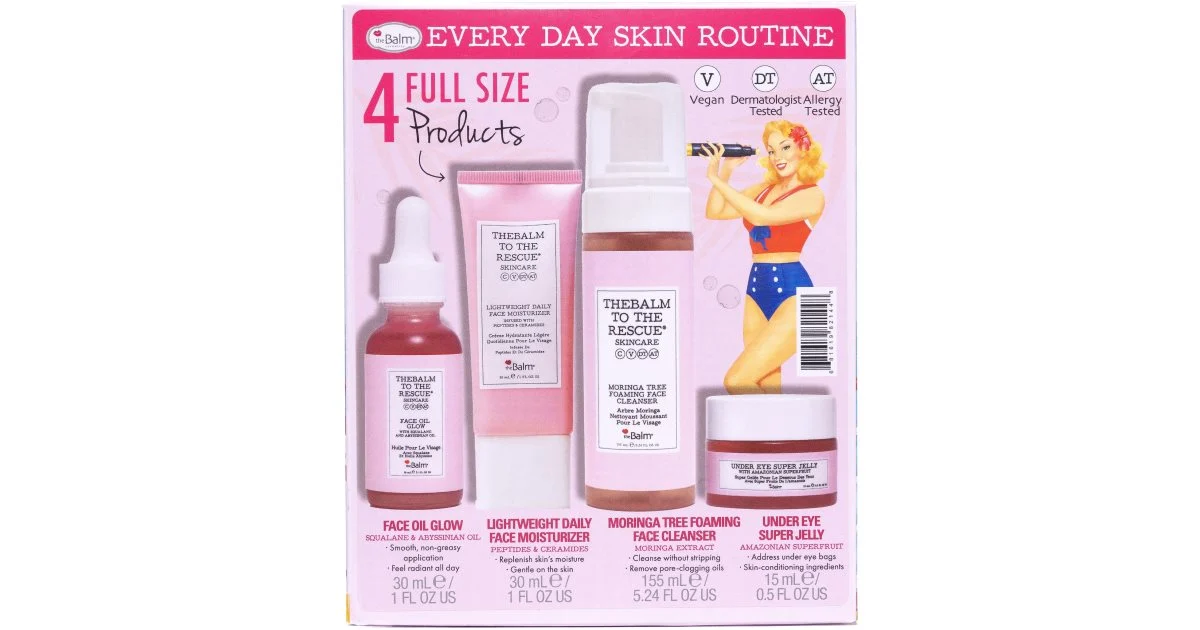 theBalm To The Rescue® Skincare Collection confezione regalo per il viso