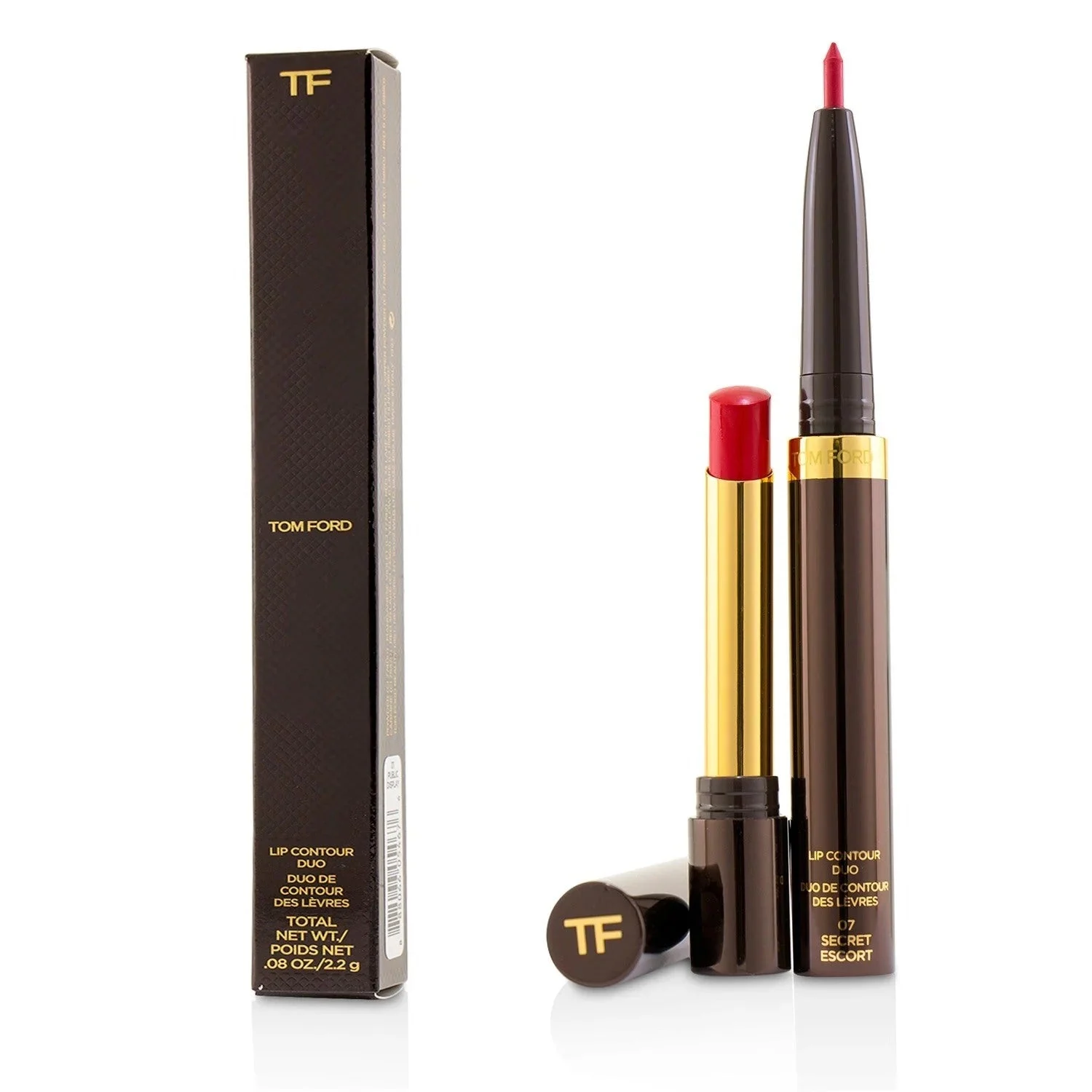 Tom Ford Matita labbra a doppia estremità 07 Escort segret 2,2 g
