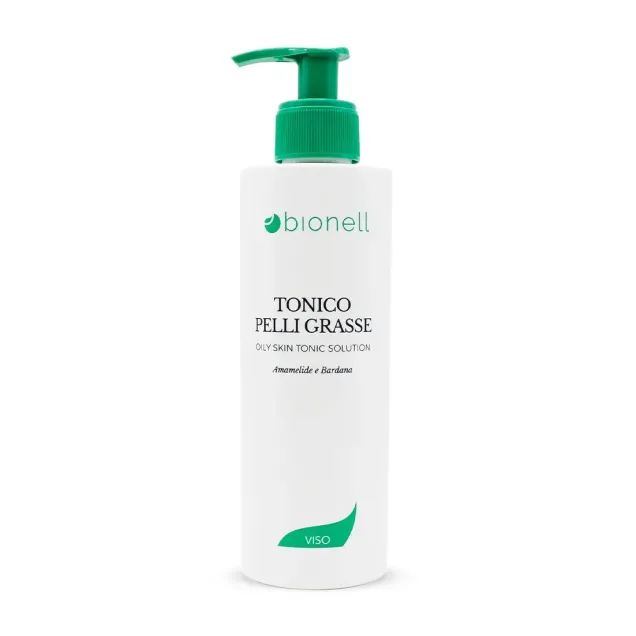Tonico Viso Pelli Grasse Senza Parabeni Professionali Bionell 300 ml
