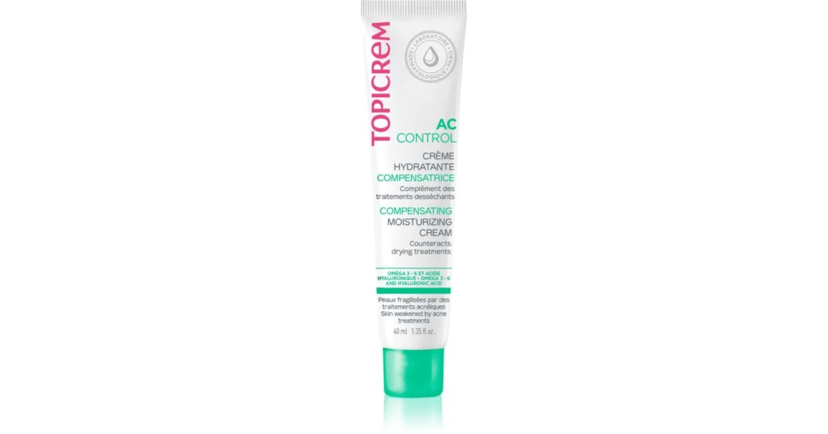 Topicrem AC Hydra Crema Idratante Compensante (pelle grassa e a tendenza acneica) - 40ml