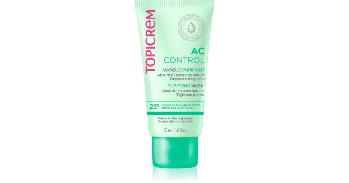 Topicrem AC Maschera Purificante Pelli Miste a Grasse 50ml