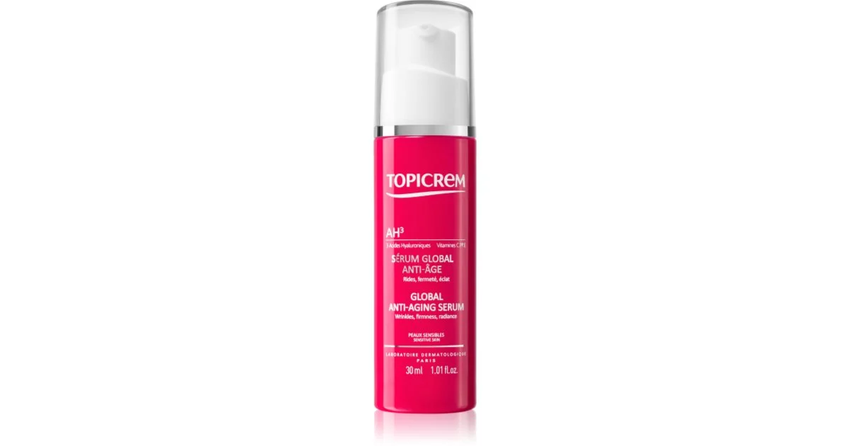 Topicrem Ah3 Siero Viso globale compatto antirughe illluminante