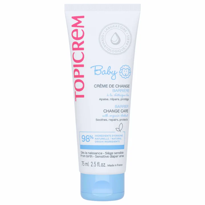 Topicrem Baby - Crema Cambio Barriera alla Castagna BIO 75ML
