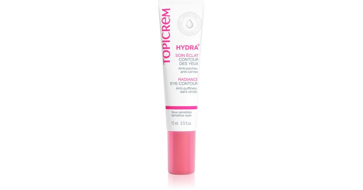 Topicrem Hydra+ - Trattamento Luminoso Contorno Occhi - Occhi Sensibili 15 ml