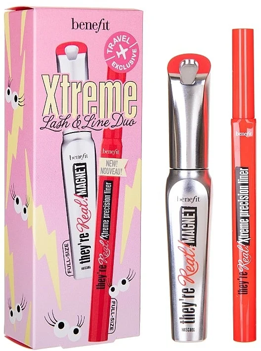 Benefit They're Real! Xtreme Lash & Line Duo (mascara/9ml + liner/0,35ml)