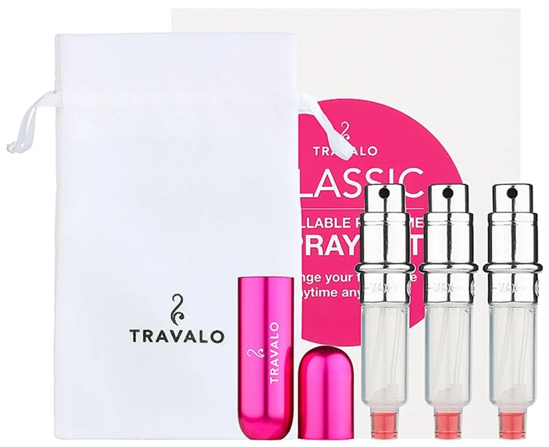 Travalo Set Classic HD Rosa - 5ml