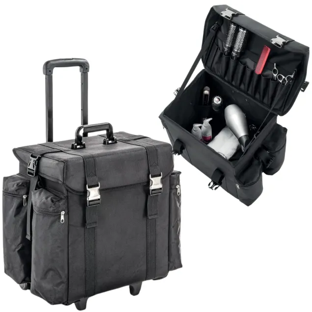 Trolley Parrucchiere Professionale con Ampio Vano Porta Attrezzi Hair