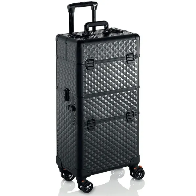 Trolley Professionale Estetista e Parrucchiere Diamond Black NEW