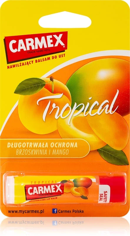 Carmex Tropical Pesca & Mango burrocacao idratante in stick 4,25 g