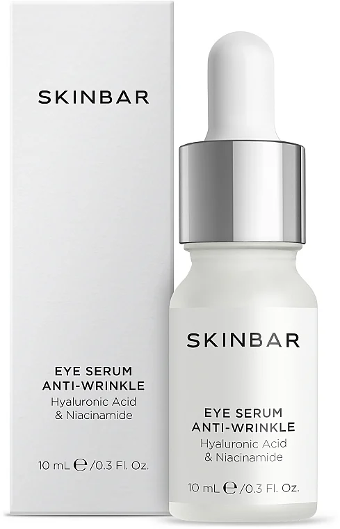 Siero lifting contorno occhi con acido ialuronico e niacinamide