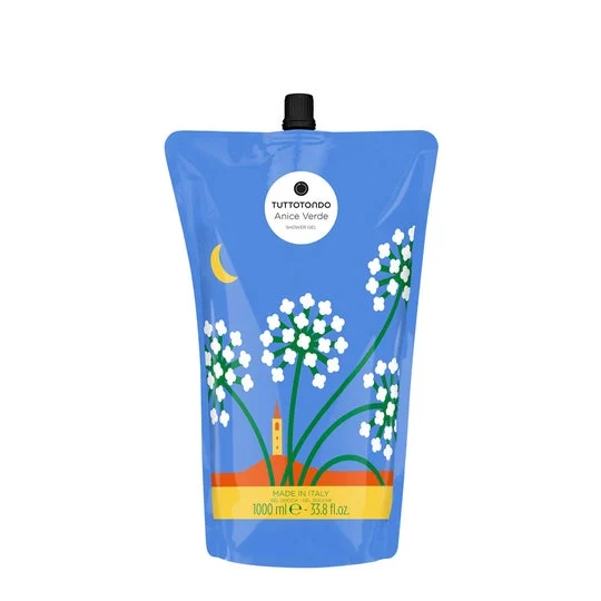 Tuttotondo Anice Verde Gel Doccia Ricarica 1000 ml