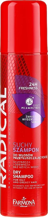 Shampoo secco per capelli grassi "Extra Fresh"