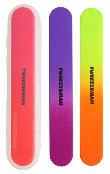 Tweezerman Lime per unghie al neon 3 pezzi