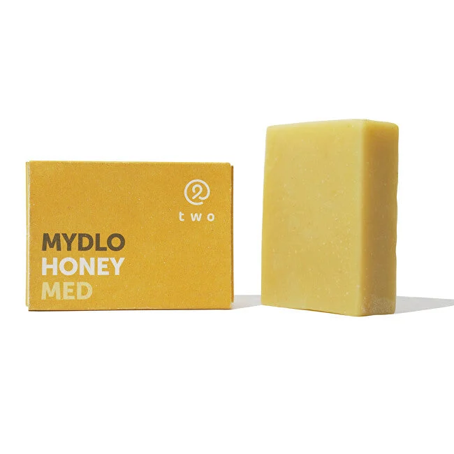 Two cosmetics Sapone solido per la rigenerazione e l'ammorbidimento della pelle MIELE 100 g