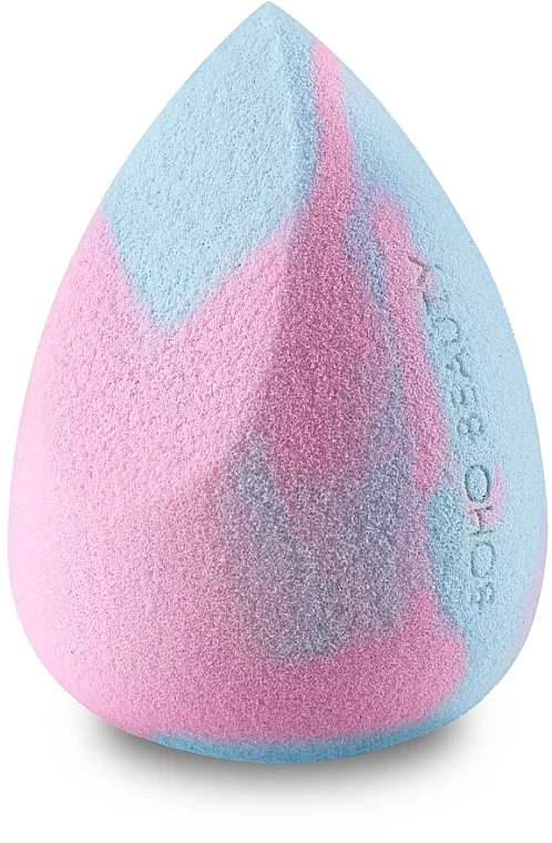 Spugnetta trucco, media, rosa con blu
