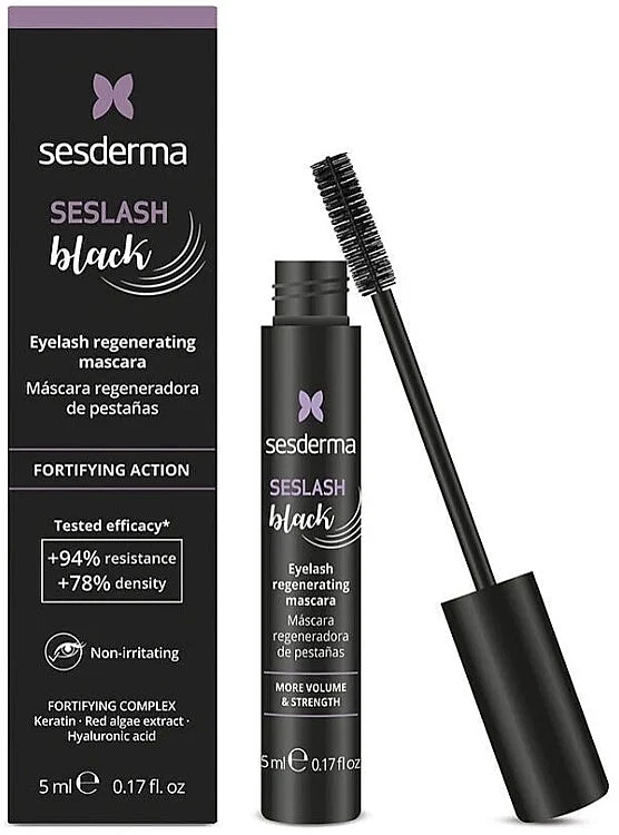 SesDerma Laboratories Seslash Black Eyelashes Regenerating Mascara