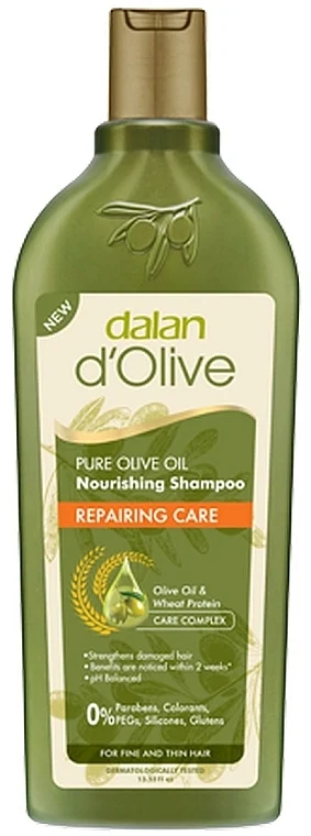 Shampoo rivitalizzante all'olio di oliva