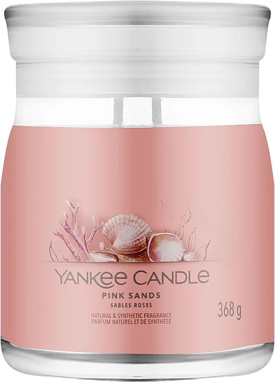 Candela profumata "Pink Sands", 2 stoppini