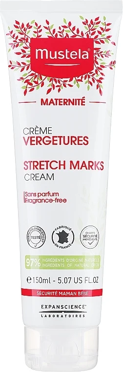 Crema anti-smagliature inodore, 3 in 1