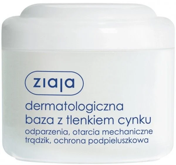 Base dermatologica con ossido di zinco