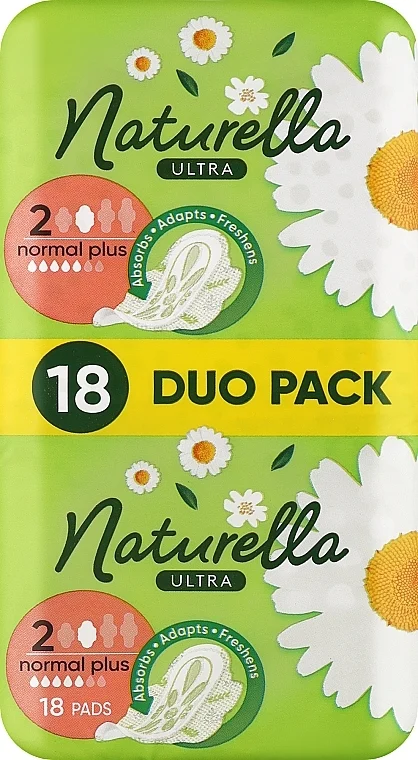 Assorbenti con ali, 18 pz