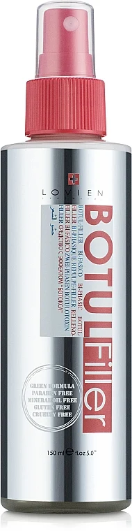 Spray capelli ristrutturante con effetto Botox