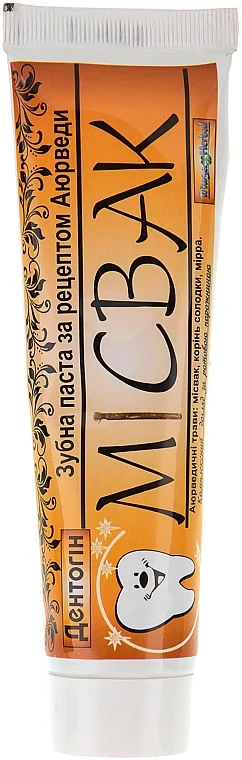 Dentifricio a base di erbe ayurvediche "Miswak"