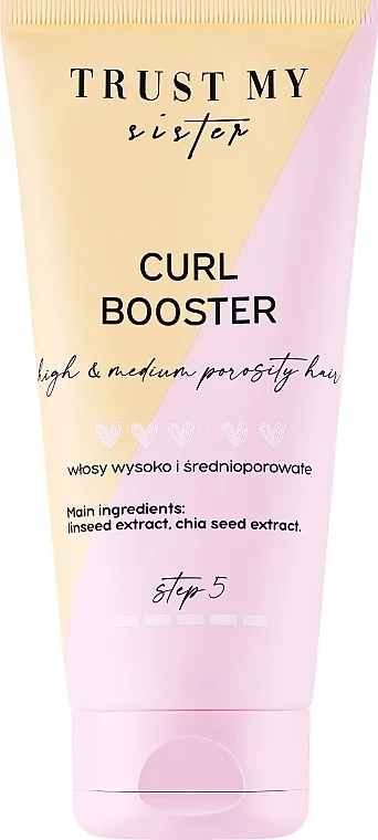 Gel booster per capelli ricci