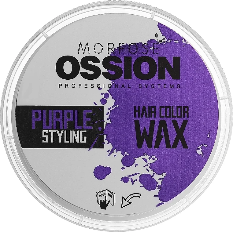 Cera per capelli viola
