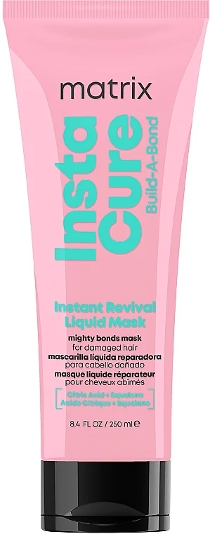 Maschera con bonding per il ripristino istantaneo di capelli molto danneggiati