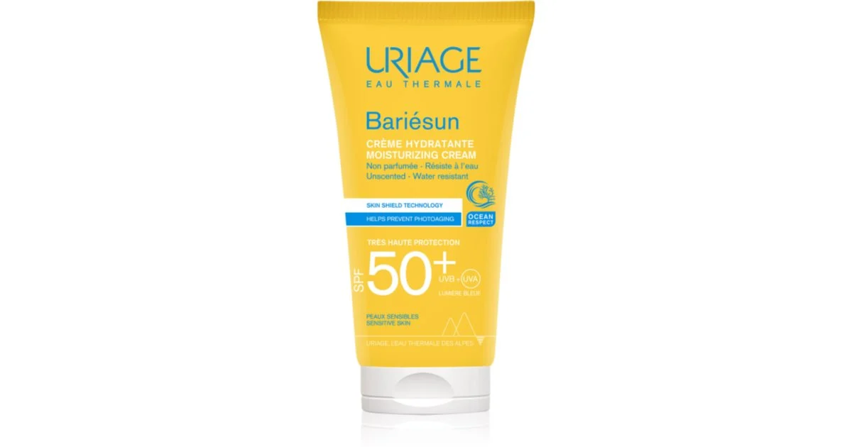 Uriage Bariésun Crema Viso Idratante Non Profumata SPF50+ 50ml