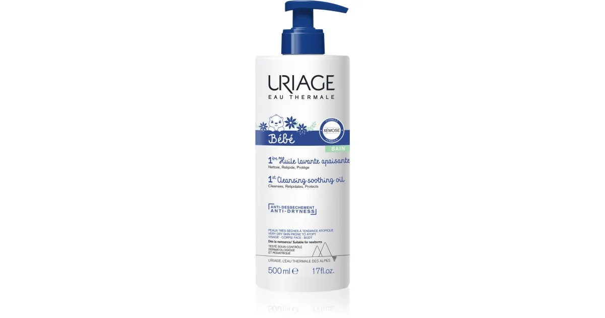 Uriage Bambino 1 ° Olio Detergente Lenitivo 500ml