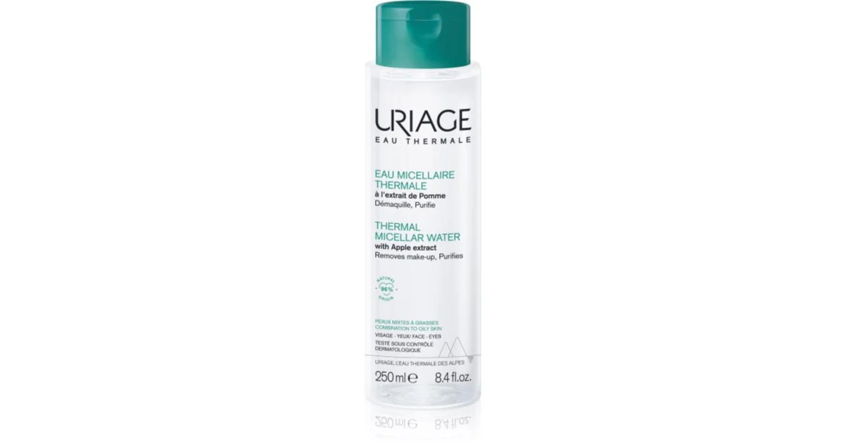 Uriage Acqua Micellare Termale - Strucco & Purifica - Pelle Mista da Grassa 250 ml