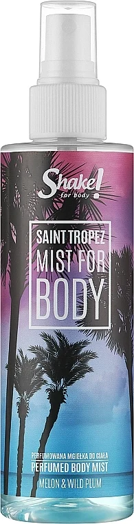 Shake for Body Perfumed Body Mist Saint Tropez Melon & Wild Plum