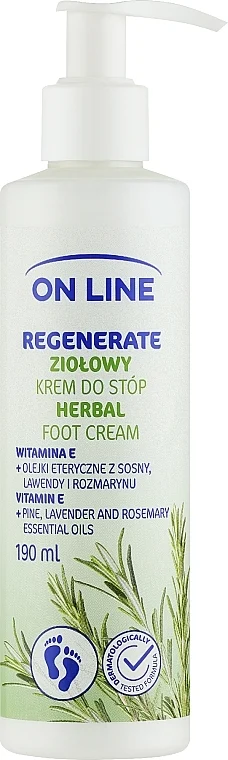 Crema piedi rivitalizzante alle erbe