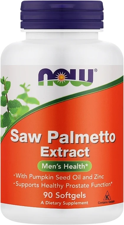 Estratto di frutti di palma serenoa con olio di semi di zucca e zinco