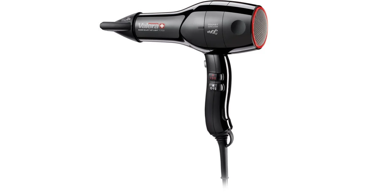 Valera Asciugacapelli Ultra Silenzioso Con Ionizzatore Swiss Silent Jet 7700 Light Ionic
