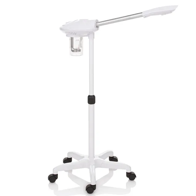 Vaporizzatore Viso con Ozono e Stativo Regolabile 750 Watt