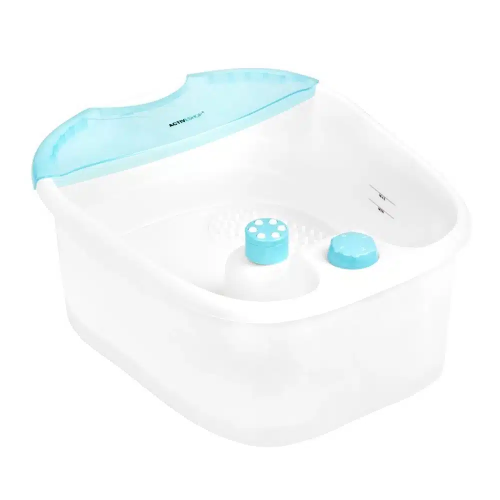 Vasca pedicure infrarossi con massaggiatore plantare mantiene acqua calda